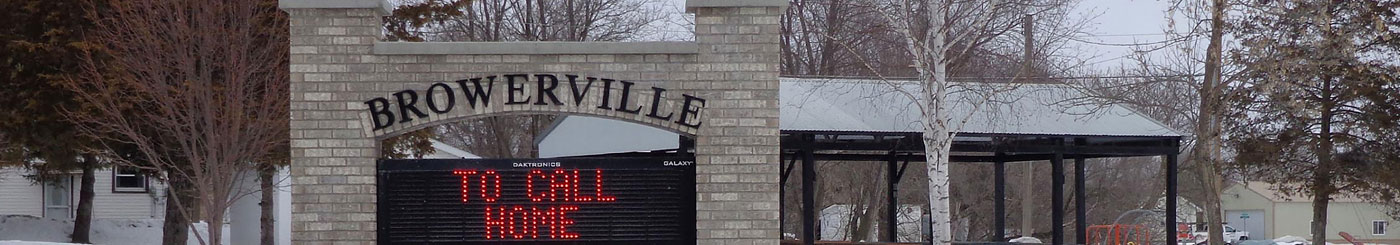 Banner for Browerville