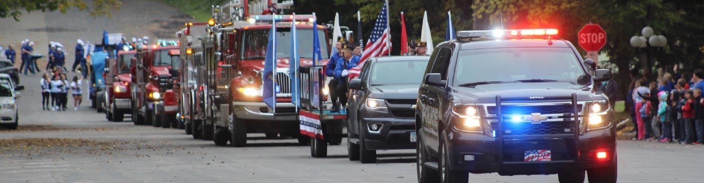 parade in Todd County, MN